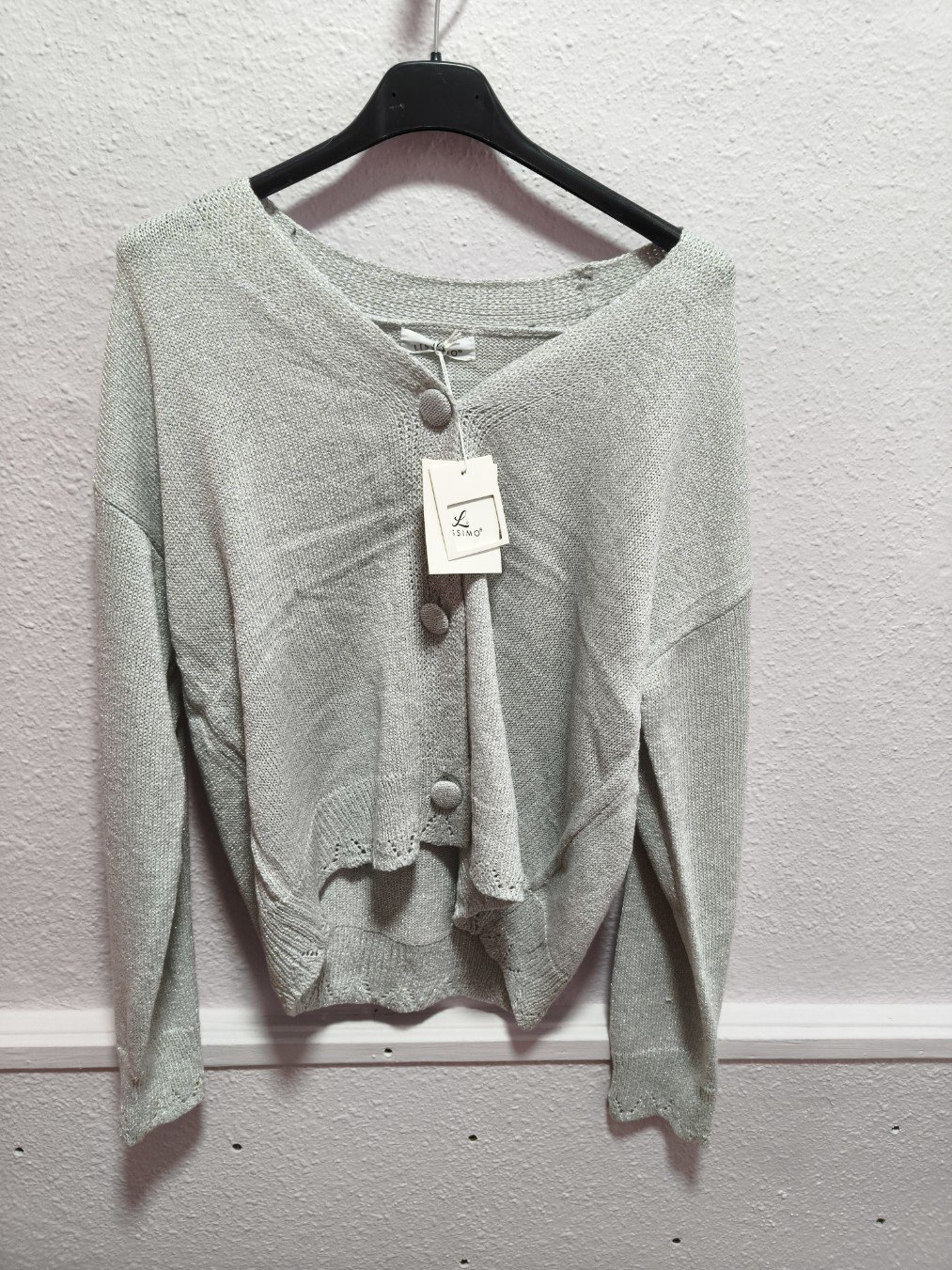 chaqueta brilli plateada