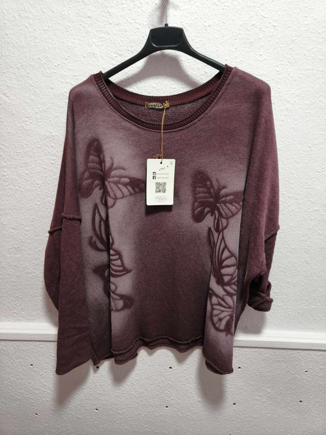 Sudadera mariposa MILANO