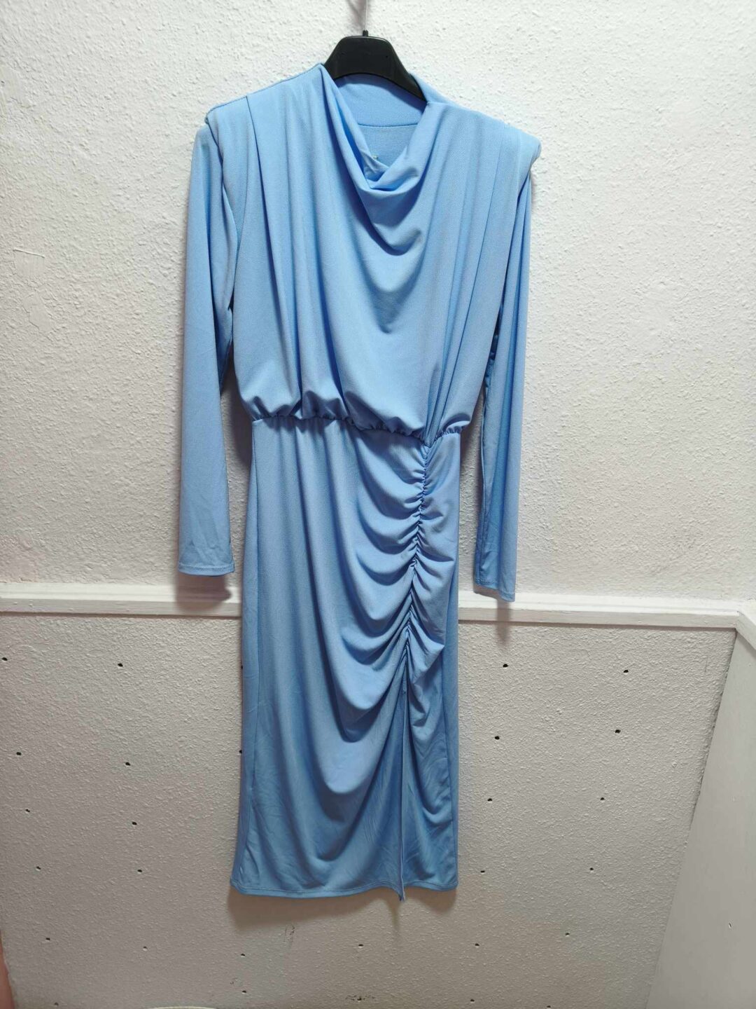 Vestido con frunce