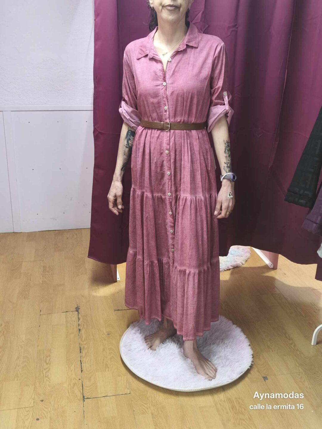 vestido camisero
