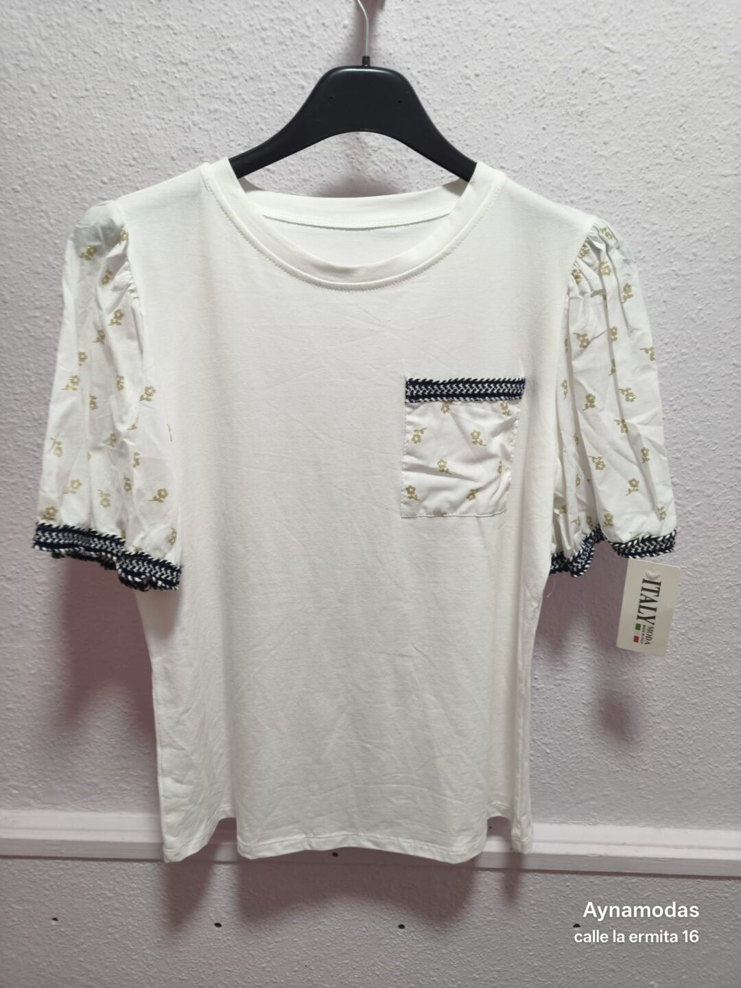 camiseta flor